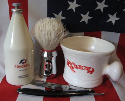 shave7 Amber and Old Spice