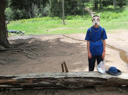 Black Mountain Deer Pelvis Mask